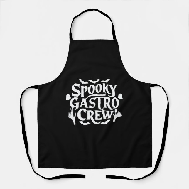 Spooky Gastro Crew Gastro Nurse Halloween Classic  Apron (Front)
