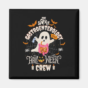 Spooky Gastroenterology Halloween Crew Endo Tech G Magnet