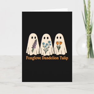 Spooky Ghost Anti Trump Halloween Card
