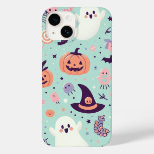 Spooky Ghost Cowboy Cute Halloween Boo Western  Case-Mate iPhone 14 Case