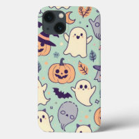 Spooky Ghost Cowboy Cute Halloween Boo Western Pas