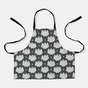 Spooky Ghost Halloween Apron