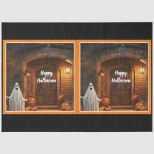 Spooky Ghost Halloween Collection Tissue Paper