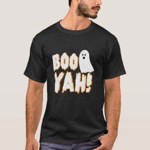 Spooky Ghost Halloween Costume Boo Yah-Booyah Men T-Shirt