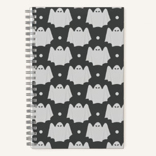 Spooky Ghost Halloween Notebook