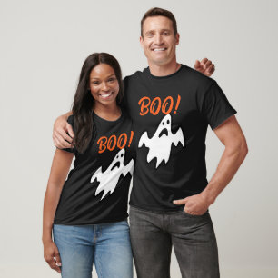 Spooky Ghost Halloween Shirt - Boo Costume Tee