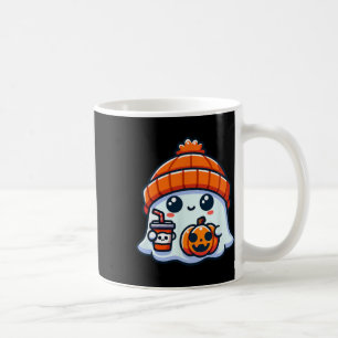 Spooky Ghost Mens Halloween Coffee Mug