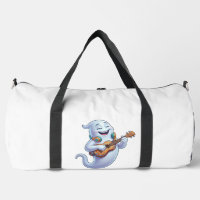Spooky Ghost Musician Halloween Musical Art