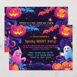 Spooky Ghost Party Invitation