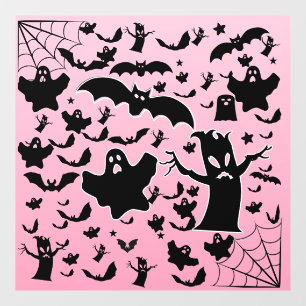 Spooky Ghost Silhouette Window Art