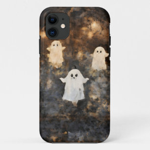 Spooky Ghost Trio Halloween Mobile Case