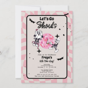 Spooky Ghoul Halloween Any Age Birthday Invitation
