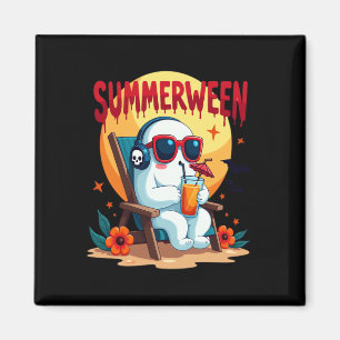Spooky Ghoul Summer, Happy Summerween Magnet