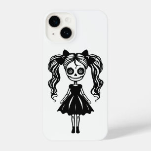 Spooky Girl Doll  iPhone 14 Case