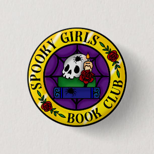 Spooky Girls Book Club Badge