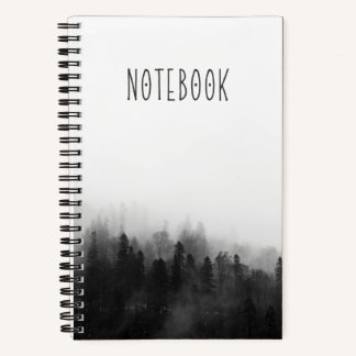 Spooky Goth Forest Folk Horror Notebook