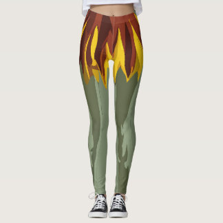Spooky Gothic Cheer Art Leggings