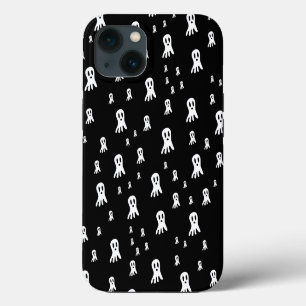 Spooky Gothic Ghost Illustration iPhone 13 Case