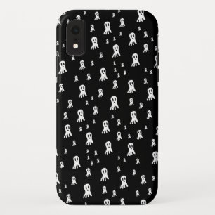 Spooky Gothic Ghost Illustration iPhone XR Case
