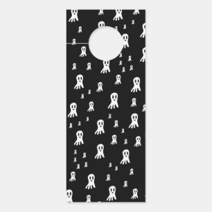 Spooky Gothic Ghost Illustration Door Hanger