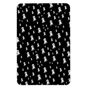 Spooky Gothic Ghost Illustration Magnet
