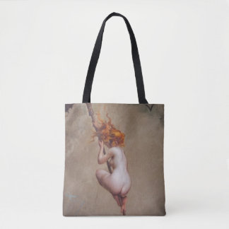 Spooky Gothic Witches' Sabbath & Celestial Falero  Tote Bag