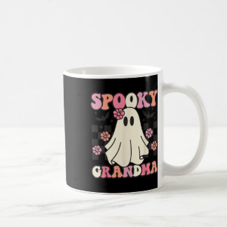 Spooky Grandma Halloween Ghost Costume Retro Groov Coffee Mug