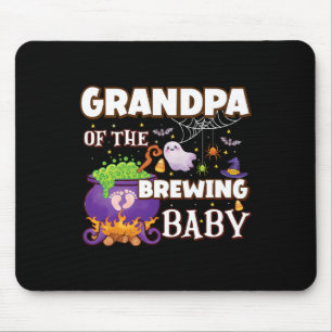 Spooky Grandpa Of Brewing Mouse Pad