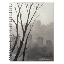 Spooky Graveyard Notebook