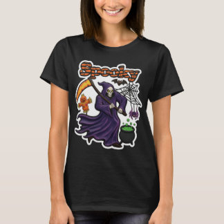 Spooky Grim Reaper T-Shirt