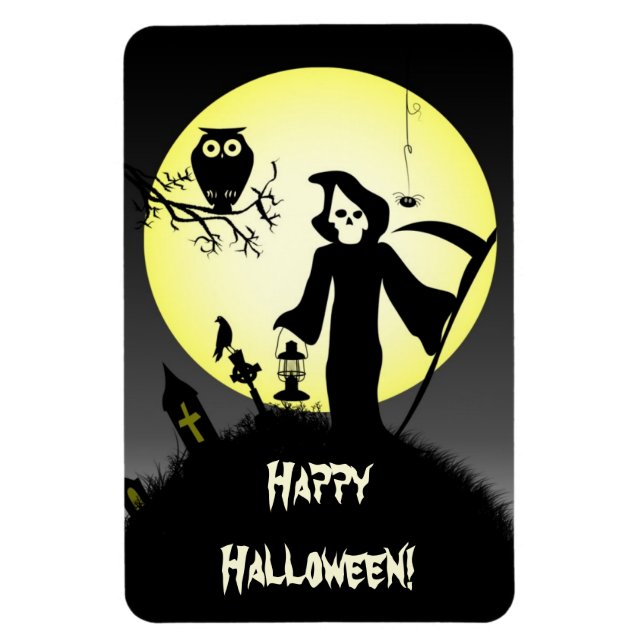 Spooky Halloween 3 Premium Flexi Magnet (Vertical)