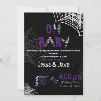 Spooky Halloween Baby Sprinkle Invitation