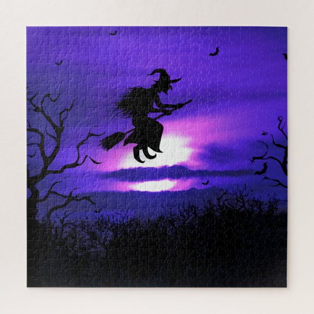 Spooky Halloween background design. Jigsaw Puzzle (Vertical)