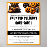 Spooky Halloween Bake Sale Fundraiser