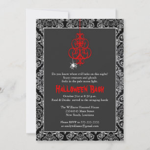 Spooky Halloween Bash Invitation