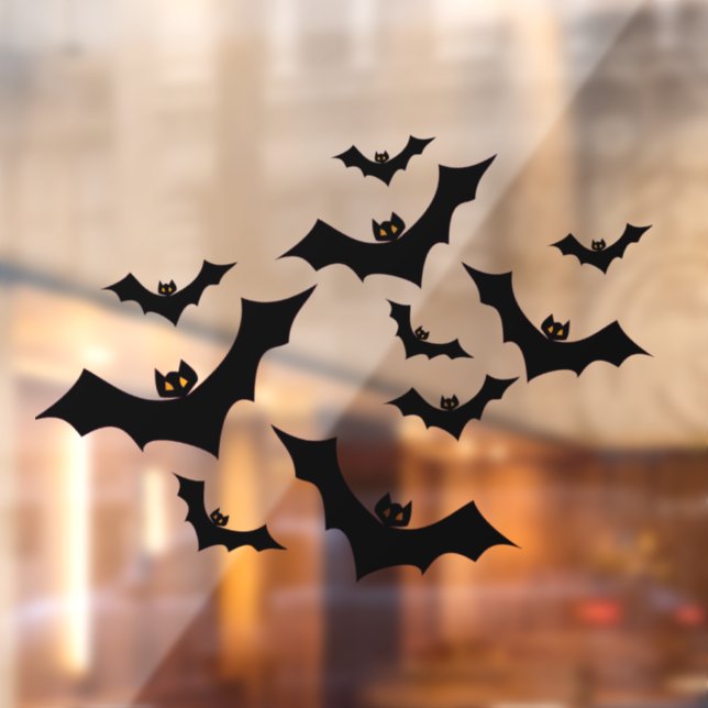 Spooky Halloween Black Bats  (Sheet 2)