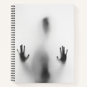 Spooky Halloween Body Shadow Notebook