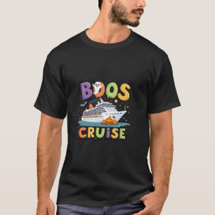 Spooky Halloween Boos Cruise Squad Matching Family T-Shirt