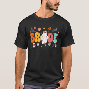 Spooky Halloween Bride To Be Bachelorette Party Ma T-Shirt