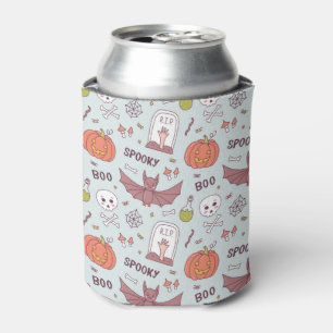 Spooky Halloween Can Cooler