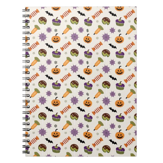 Spooky Halloween Candy Notebook (Front)
