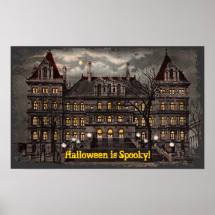 Spooky Halloween Canvas Print