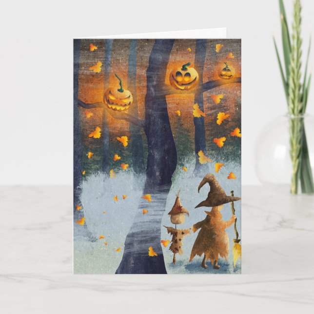 Spooky Halloween Card (Front)