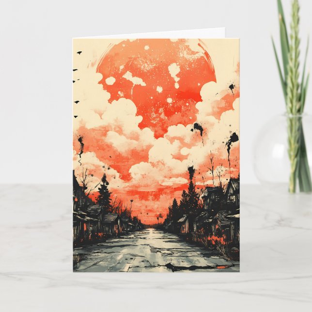 Spooky Halloween Card (Front)