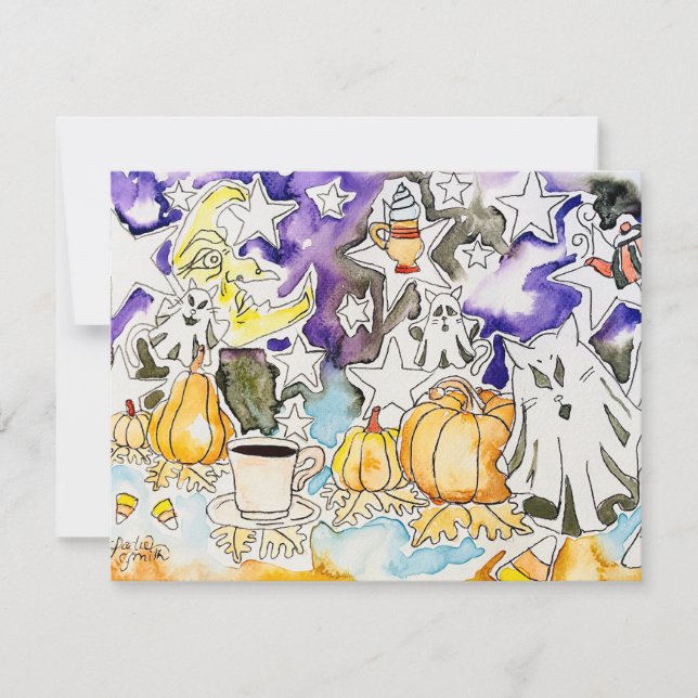 Spooky Halloween Card (Front)