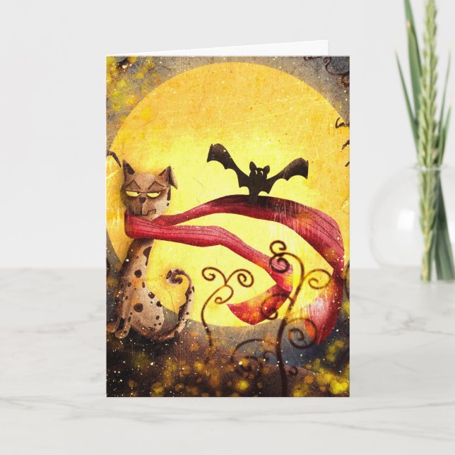 Spooky Halloween Card (Front)