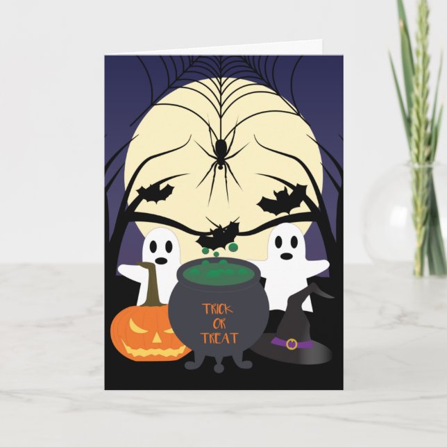 Spooky Halloween Card (Front)