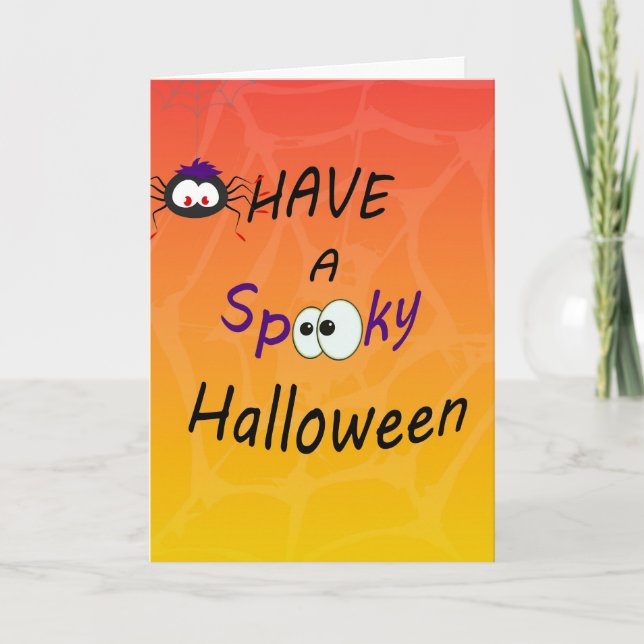 Spooky Halloween Card (Front)