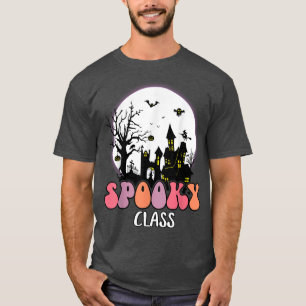 Spooky Halloween Class s Halloween s Men Women T-Shirt