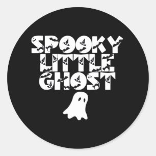 Spooky Halloween Classic Round Sticker